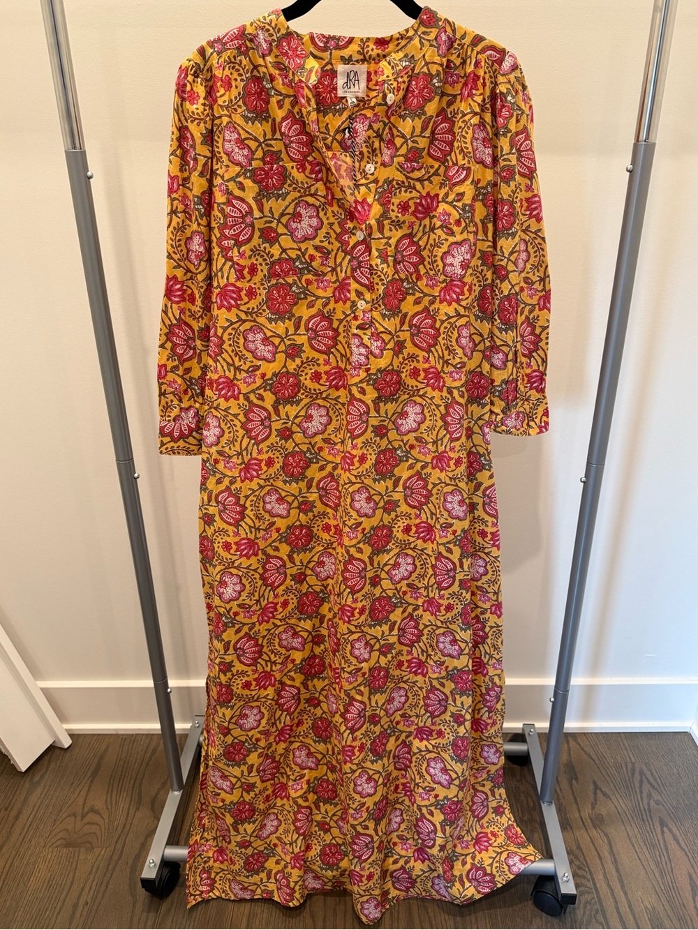 NWT dRA Floral Maxi Dress Size Large - Picture 7 of 9